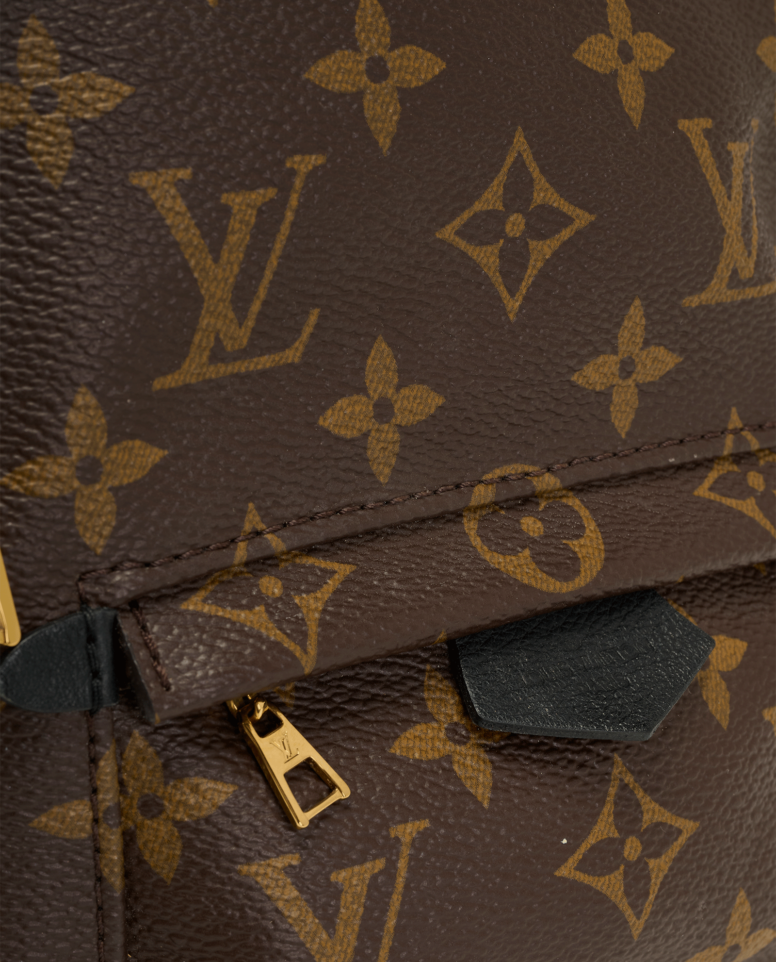 Mini Palm Springs Backpack, &pound;1,100, Handbags, Brown, Canvas, Other view